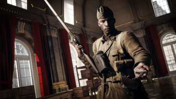 Картинка видео+игры battlefield+1 персонаж