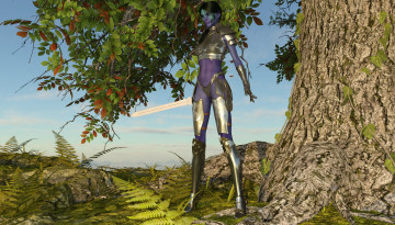 Картинка 3д+графика существа+ creatures халк взгляд фон