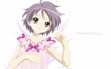 Картинка аниме the+melancholy+of+haruhi+suzumiya девушка взгляд фон