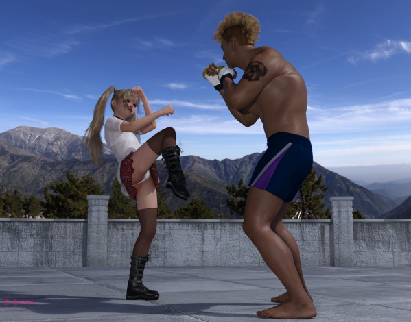 Обои картинки фото 3д графика, спорт , sport, девушка, взгляд, фон