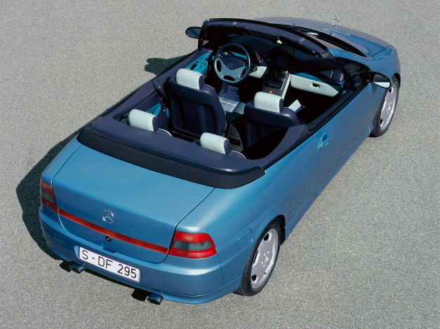 Обои картинки фото mercedes-benz vrc concept 1994, автомобили, mercedes-benz, 1994, vrc, concept