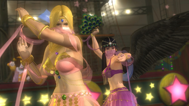 Обои картинки фото 3д графика, фантазия , fantasy, девушки, взгляд, фон, поза