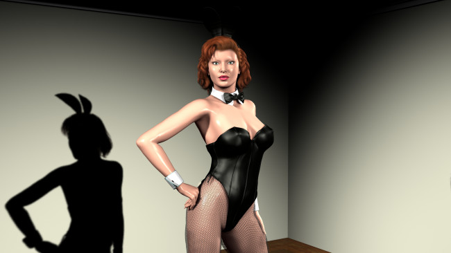 Обои картинки фото 3д графика, люди , people, девушка, взгляд, фон