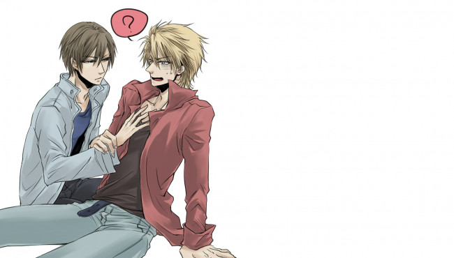 Обои картинки фото аниме, uragiri wa boku no namae wo shitteiru, парни