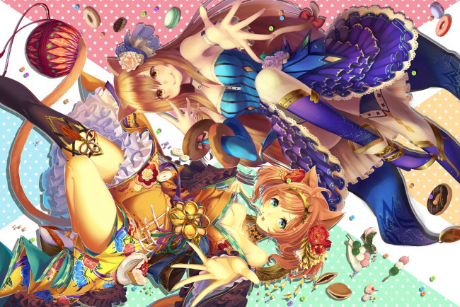 Обои картинки фото аниме, животные,  существа, 4th