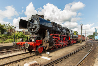 Картинка техника паровозы состав локомотив