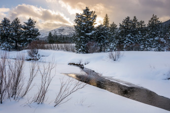 Картинка природа зима простор