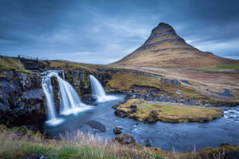 Картинка природа водопады простор