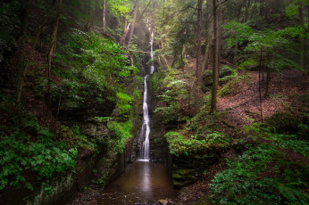 Картинка природа водопады простор