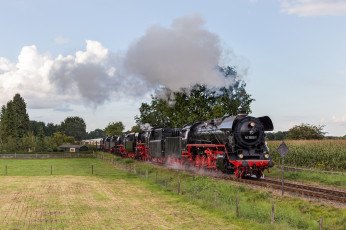 Картинка техника паровозы локомотив состав