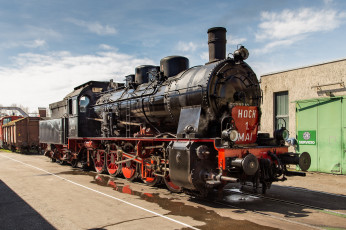 Картинка техника паровозы локомотив состав