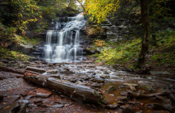 Картинка природа водопады простор