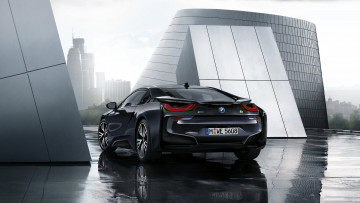 обоя bmw i8 protonic dark silver special edition 2017, автомобили, bmw, protonic, i8, silver, dark, edition, special, 2017