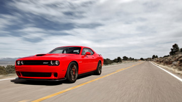 Картинка dodge+challenger+srt+supercharged+hemi+hellcat+2015 автомобили dodge challenger srt hemi supercharged hellcat 2015