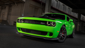 Картинка dodge+challenger+srt+supercharged+hemi+hellcat+2015 автомобили dodge 2015 hellcat hemi supercharged srt challenger