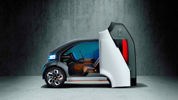 обоя honda apresenta sports ev concept 2017, автомобили, honda, apresenta, 2017, sports, ev, concept