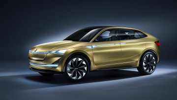 обоя skoda vision e concept 2017, автомобили, skoda, 2017, concept, vision, e