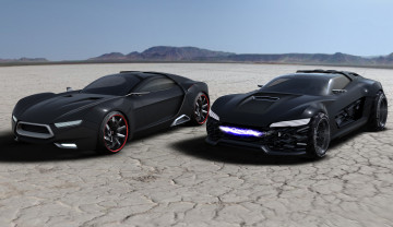 обоя ford mad max cncept 2011, автомобили, 3д, 2011, cncept, mad, max, ford