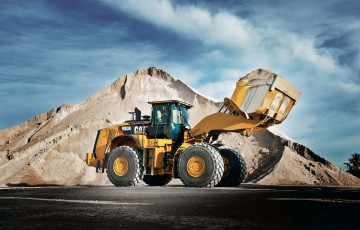 Картинка техника фронтальные+погрузчики caterpillar
