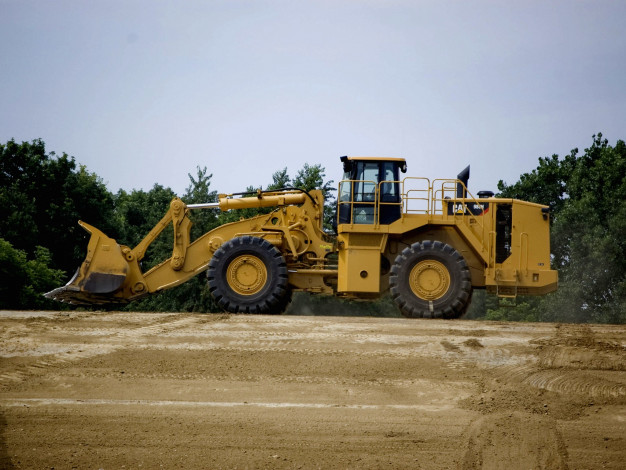 Обои картинки фото техника, фронтальные погрузчики, caterpillar