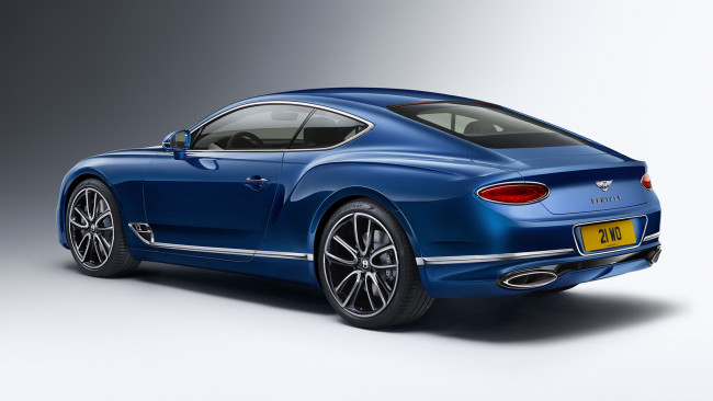 Обои картинки фото bentley continental gt 2018, автомобили, bentley, continental, gt, 2018