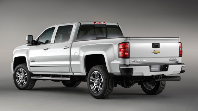 Обои картинки фото chevrolet silverado 2500 hd high country 2015, автомобили, chevrolet, silverado, 2500, hd, high, country, 2015
