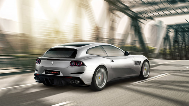 Обои картинки фото ferrari gtc4lusso t 2017, автомобили, ferrari, gtc4lusso, t, 2017