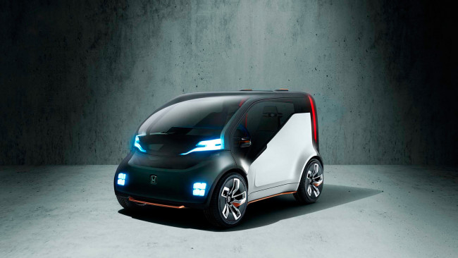 Обои картинки фото honda apresenta sports ev concept 2017, автомобили, honda, 2017, concept, ev, sports, apresenta