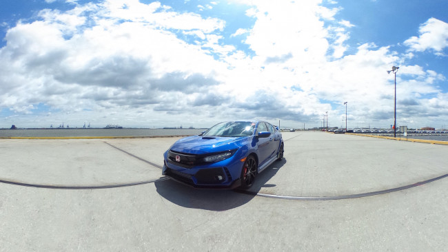 Обои картинки фото honda civic type r 2017, автомобили, honda, 2017, r, type, civic