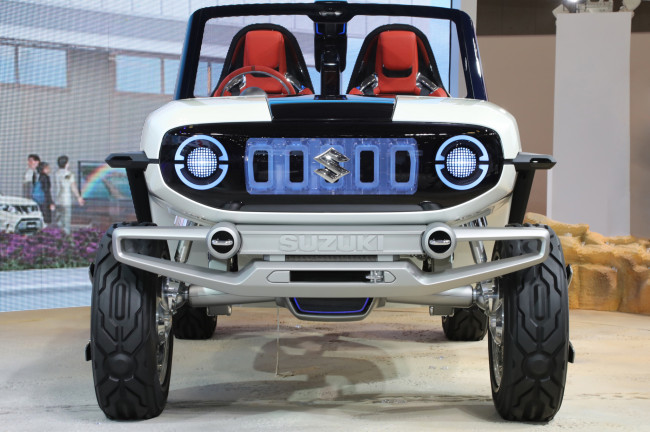 Обои картинки фото suzuki e-survivor concept 2017, автомобили, выставки и уличные фото, 2017, concept, e-survivor, suzuki