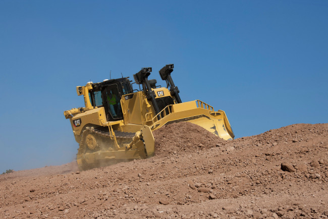 Обои картинки фото техника, бульдозеры, caterpillar