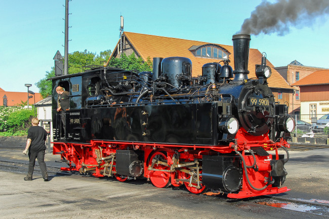 Обои картинки фото техника, паровозы, состав, локомотив