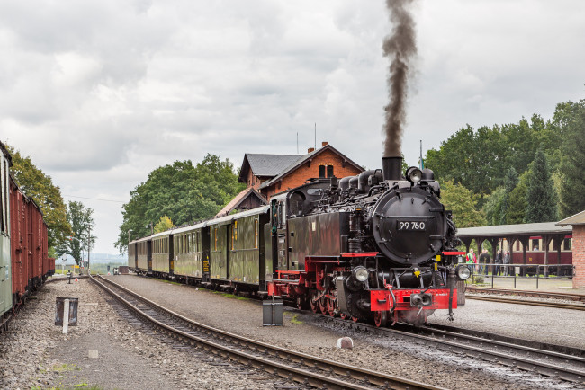 Обои картинки фото техника, паровозы, состав, локомотив