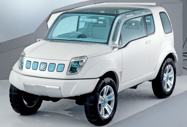 Обои картинки фото suzuki landbreeze concept 2003, автомобили, suzuki, landbreeze, concept, 2003