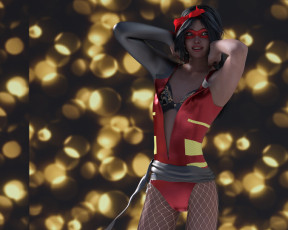 Картинка 3д+графика люди+ people взгляд девушка фон