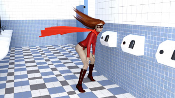 Картинка 3д+графика фантазия+ fantasy девушка фон взгляд