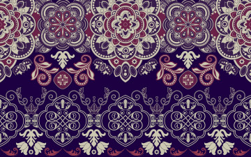 Картинка векторная+графика -графика+ graphics синий фон орнамент текстура узор красный