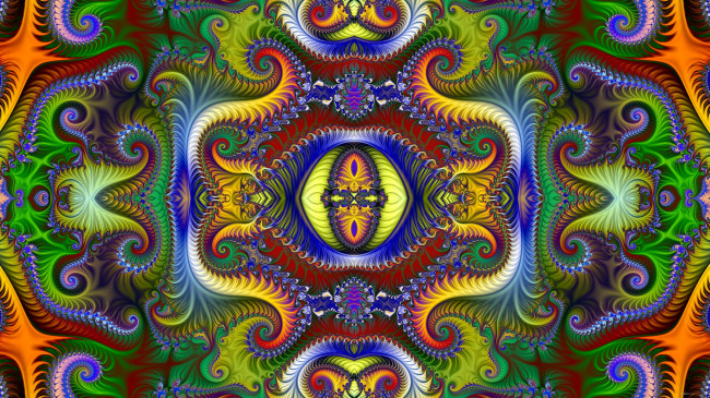 Обои картинки фото 3д графика, фракталы , fractal, фон, узор, цвет
