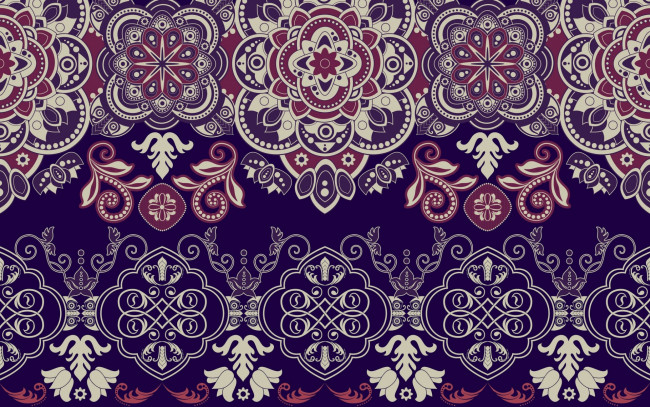 Обои картинки фото векторная графика, -графика , graphics, синий, фон, орнамент, текстура, узор, красный