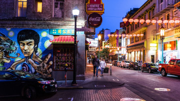 Картинка города сан-франциско+ сша китайский квартал сан-франциско