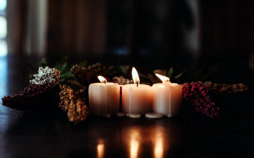 Картинка разное свечи огоньки