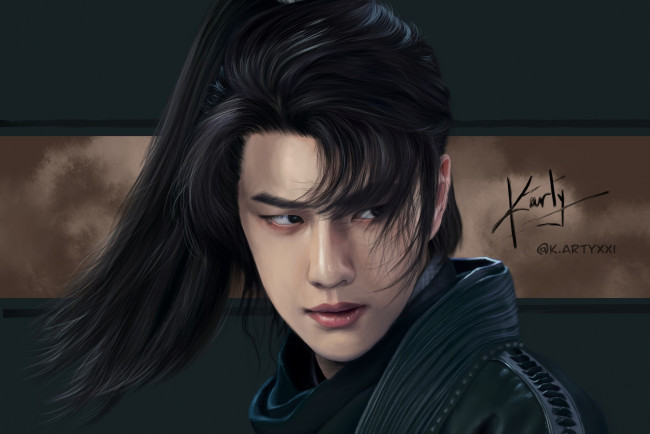 Обои картинки фото рисованное, кино,  мультфильмы, ван, ибо, wang, yi, bo