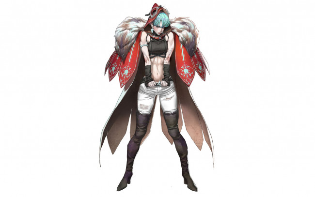 Обои картинки фото фэнтези, девушки, девушка, плащ