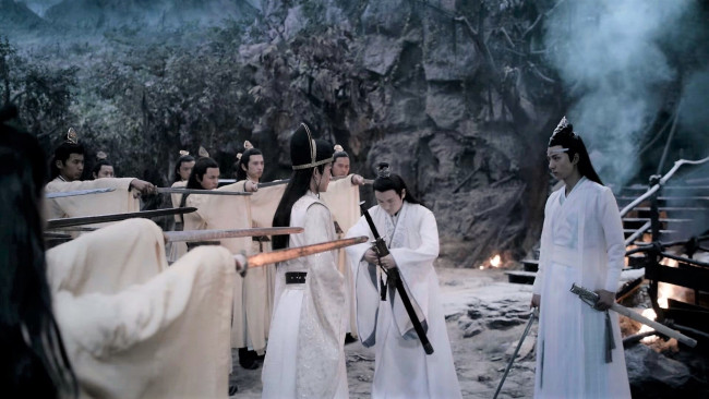 Обои картинки фото кино фильмы, the untamed, цзинь, гуанъяо, лань, ванцзи, заклинатели