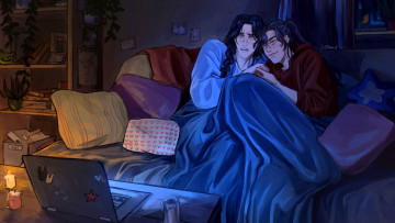 Картинка аниме mo+dao+zu+shi лань ванцзи вэй усянь кино ноутбук