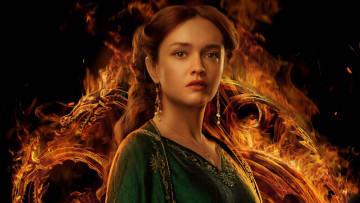 Картинка кино+фильмы house+of+the+dragon+ сериал olivia cooke alicent hightower