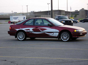 Картинка acura автомобили выставки уличные фото