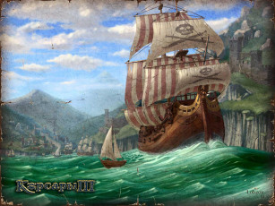 Картинка корсары3 видео игры корсары сундук мертвеца