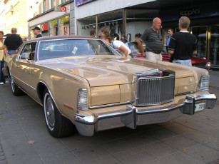 Картинка lincoln автомобили выставки уличные фото