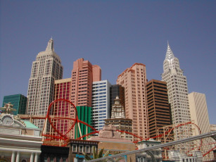 Картинка new york города лас вегас сша